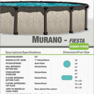 Piscine hybride Murano